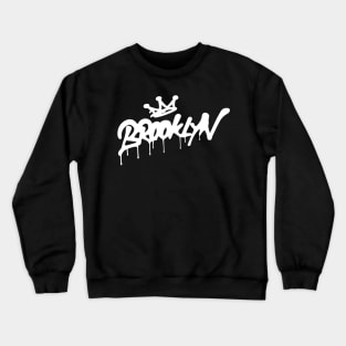 Brooklyn (White) Crewneck Sweatshirt